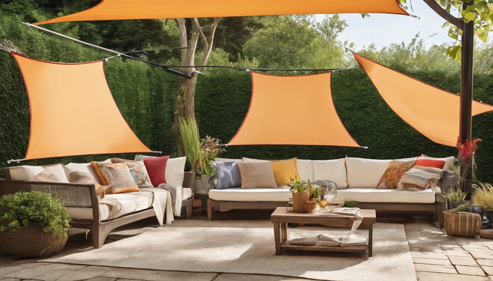 patio shade sail techniques